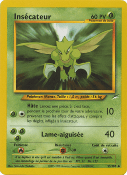 Insécateur 55/113 Pokémon Neo Destiny (N4)