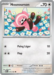 Nounourson 111/188 Pokémon Méga-Évolution (ME01)