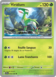 Viridium 015/190 Pokémon Aventures Ensemble (EV09)