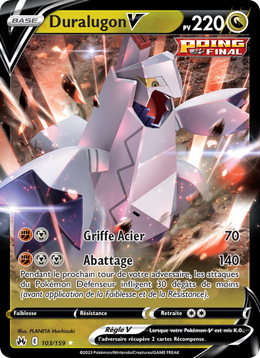 Duralugon V 103/230 — Pokémon Zénith Suprême (CRZ)