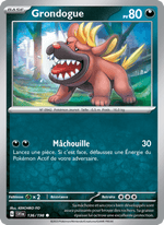 Grondogue 136/258 Pokémon Écarlate et Violet (EV01)