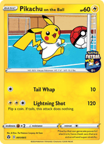 Pikachu on the Ball 1/5 Pokémon Pokémon Futsal 2020 (FUT)