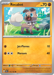 Rocabot 116/279 Pokémon Évolutions à Paldea (EV02)
