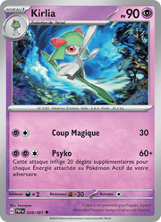 Kirlia 028/245 Pokémon Destinées de Paldea (EV4.5)