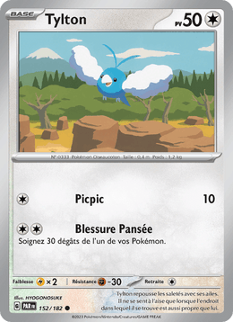 Tylton 152/266 Pokémon Faille Paradoxe (EV04)