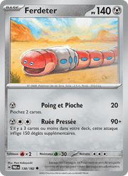 Ferdeter 138/266 Pokémon Faille Paradoxe (EV04)