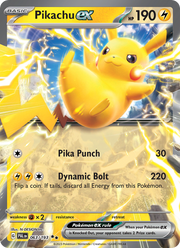 Pikachu-ex 063/279 — Pokémon Évolutions à Paldea (EV02)