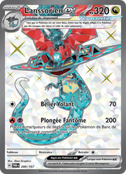 Lanssorien-ex 200/226 Pokémon Mascarade Crépusculaire (EV06)