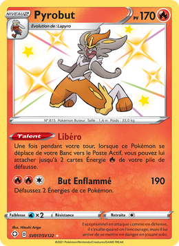Pyrobut SV017/195 — Pokémon Destinées Radieuses (SHF)
