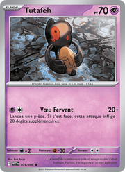 Tutafeh 039/173 Pokémon Flamme Blanche (WHT)