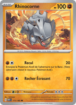 Rhinocorne 111/207 Pokémon 151 (MEW)