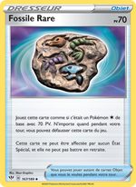 Fossile Rare 167/201 Pokémon Ténèbres Embrasées