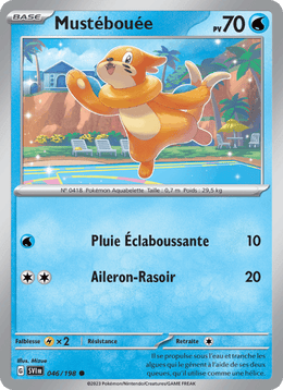 Mustébouée 046/258 Pokémon Écarlate et Violet (EV01)