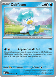 Coiffeton 049/279 Pokémon Évolutions à Paldea (EV02)