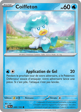 Coiffeton 049/279 Pokémon Évolutions à Paldea (EV02)