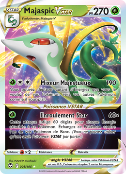 Majaspic VSTAR 008/245 — Pokémon Tempête Argentée (SIT)