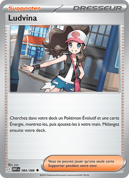 Ludvina 084/173 Pokémon Flamme Blanche (WHT)