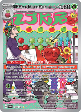 Pomdramour 170/226 Pokémon Mascarade Crépusculaire (EV06)