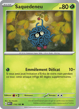Saquedeneu 114/207 Pokémon 151 (MEW)