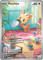 Ponchiot 154/86 — Pokémon Flamme Blanche (WHT)