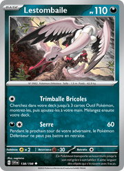 Lestombaile 138/258 Pokémon Écarlate et Violet (EV01)