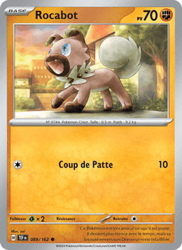 Rocabot 089/218 Pokémon Forces Temporelles (EV05)