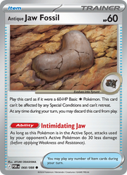 Fossile Mâchoire Ancien 68/88 — Pokémon Équilibre Parfait (ME03)