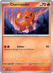 Salamèche 047/PROMO — Pokémon Promo Écarlate et Violet (SVP)