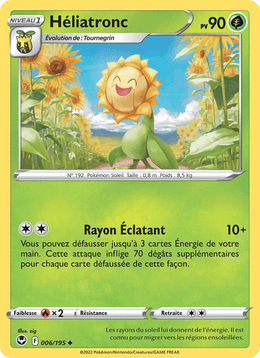 Héliatronc 006/215 Pokémon Tempête Argentée (SIT)