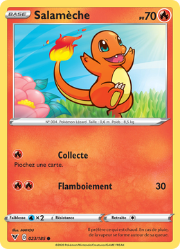 Salamèche 23/203 Pokémon Voltage Éclatant