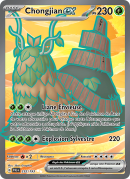 Chongjian-ex - Wo-Chien ex - Évolutions à Paldea 232