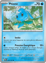 Phione 055/226 Pokémon Mascarade Crépusculaire (EV06)
