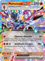Malvalame-ex - Ceruledge ex - Étincelles Déferlantes 036