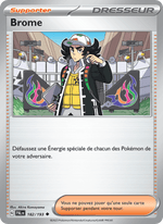 Brome 182/279 Pokémon Évolutions à Paldea (EV02)