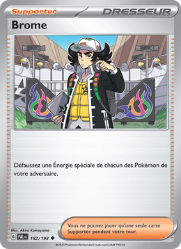 Brome 182/279 Pokémon Évolutions à Paldea (EV02)