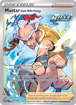 Mustar Style Mille Poings 162/183 — Pokémon Styles de combat (BST)