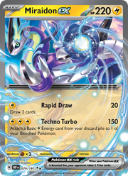 Miraidon-ex 079/230 — Pokémon Flammes Obsidiennes (EV03)
