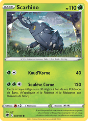 Scarhino 008/216 Pokémon Astres Radieux (ASR)