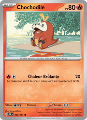 Chochodile 029/252 Pokémon Étincelles Déferlantes (EV08)