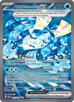 Ogerpon Masque du Puits-ex 213/226 Pokémon Mascarade Crépusculaire (EV06)