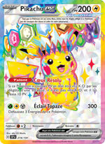 Pikachu-ex - Pikachu ex - Étincelles Déferlantes 219