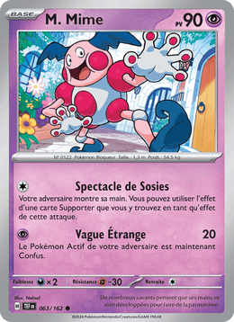 M. Mime 063/218 Pokémon Forces Temporelles (EV05)