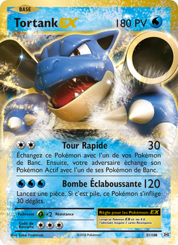 Tortank EX 21/113 — Pokémon Évolutions (EVO)