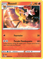 Roussil 026/215 Pokémon Tempête Argentée (SIT)