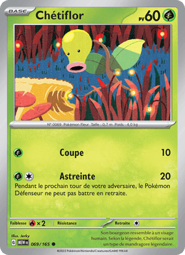Chétiflor 069/207 Pokémon 151 (MEW)