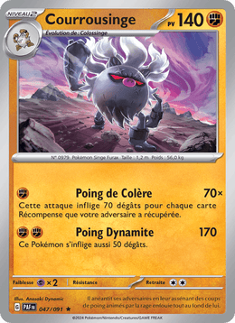 Courrousinge 047/245 Pokémon Destinées de Paldea (EV4.5)