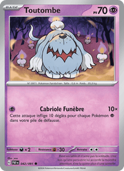 Toutombe 042/245 Pokémon Destinées de Paldea (EV4.5)