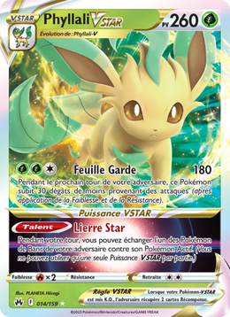 Phyllali VSTAR 014/230 — Pokémon Zénith Suprême (CRZ)