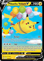 Pikachu Volant V 6/50 Pokémon Célébrations