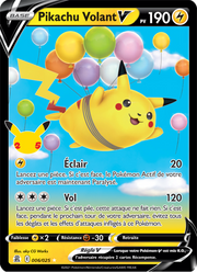 Pikachu Volant V 6/50 Pokémon Célébrations